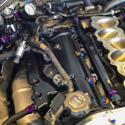 JDC Titanium Valve Cover Hardware Replacement Kit (R35 GT-R) - Graveyard Performance