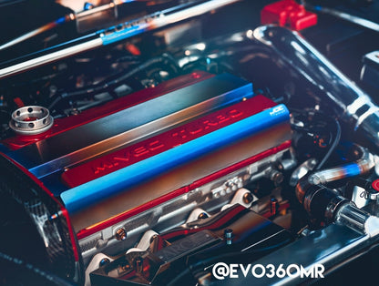JDC Titanium Valve Cover Heat Shield (Evo 4-9) - Graveyard Performance
