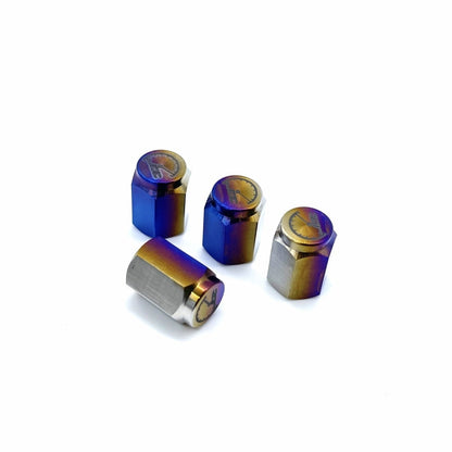 JDC Titanium Valve Stem Caps - Graveyard Performance