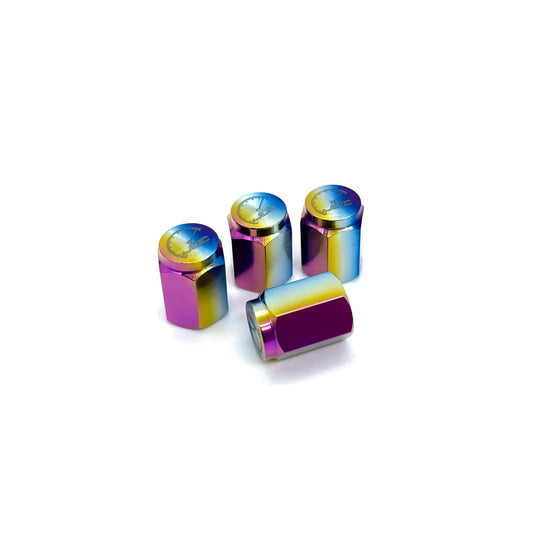 JDC Titanium Valve Stem Caps - Graveyard Performance