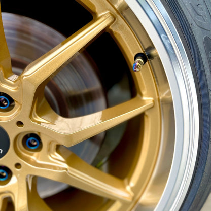 JDC Titanium Valve Stem Caps - Graveyard Performance