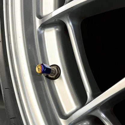 JDC Titanium Valve Stem Caps - Graveyard Performance