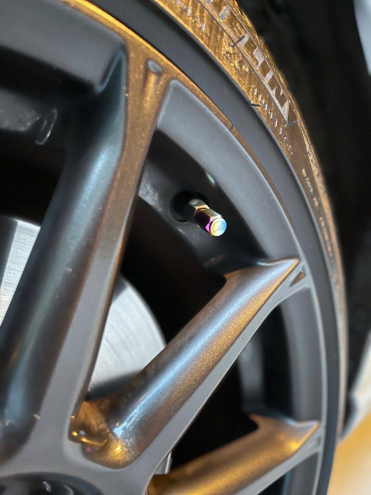 JDC Titanium Valve Stem Caps - Graveyard Performance