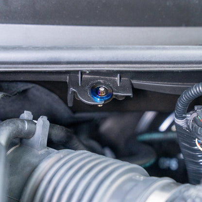 JDC Titanium Engine Bay Dress-Up Hardware Kit (23+ GR Corolla) - Graveyard Performance