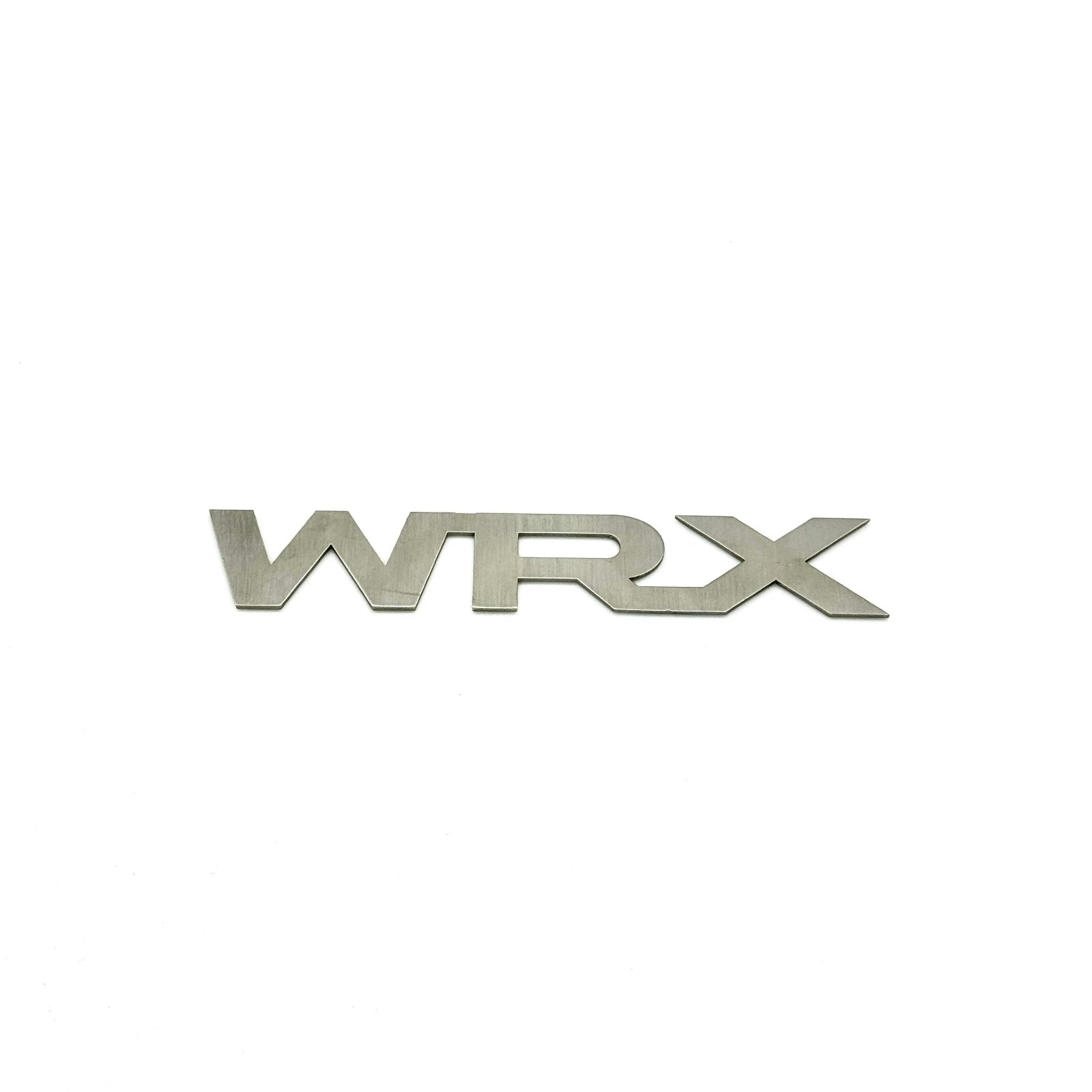 JDC Titanium "WRX" Trunk Badge (15+ WRX) - Graveyard Performance