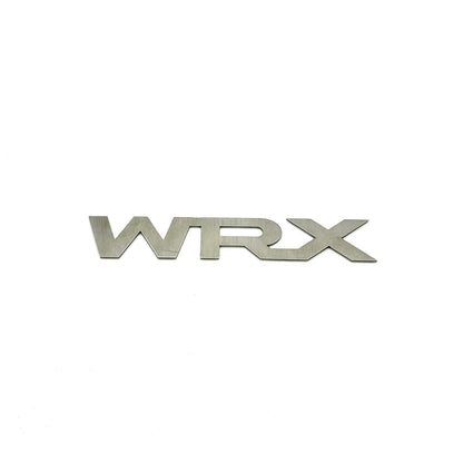 JDC Titanium "WRX" Trunk Badge (15+ WRX) - Graveyard Performance