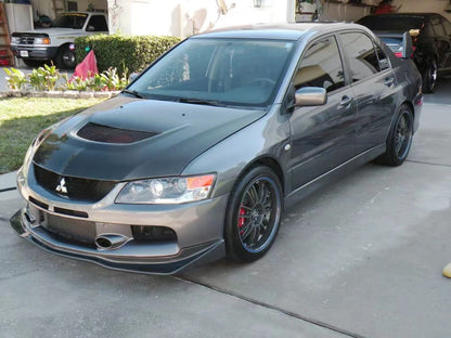 JDMuscle [05-07 EVO 9] Carbon Fiber VS Style Front Lip - Graveyard Performance