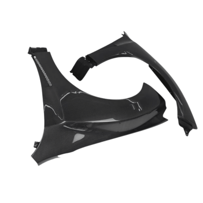 JDMuscle [08-14 STI / 11-14 WRX GRB/GVB] Tanso Carbon Fiber/FRP OE Style Fenders - Graveyard Performance
