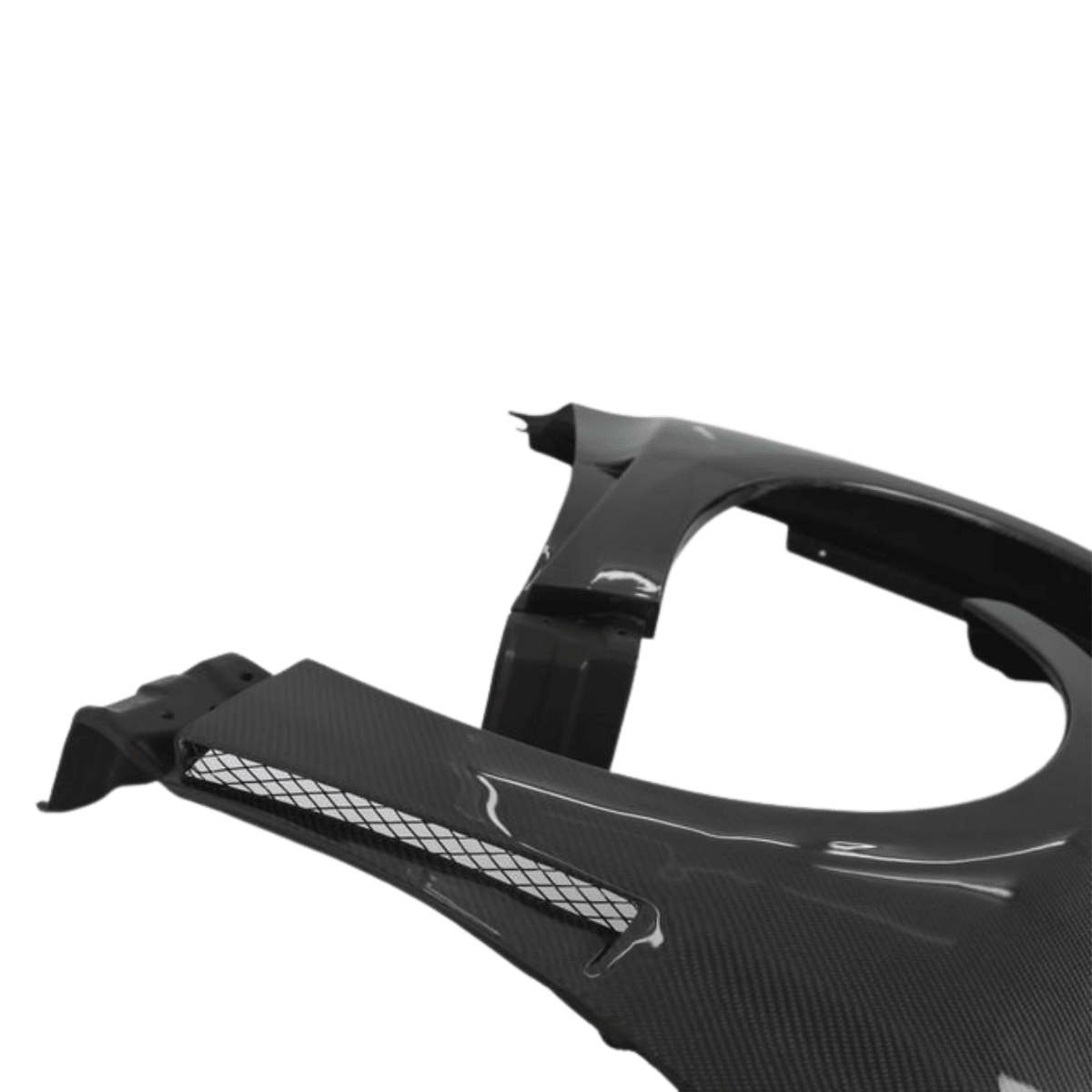 JDMuscle [08-14 STI / 11-14 WRX GRB/GVB] Tanso Carbon Fiber/FRP OE Style Fenders - Graveyard Performance