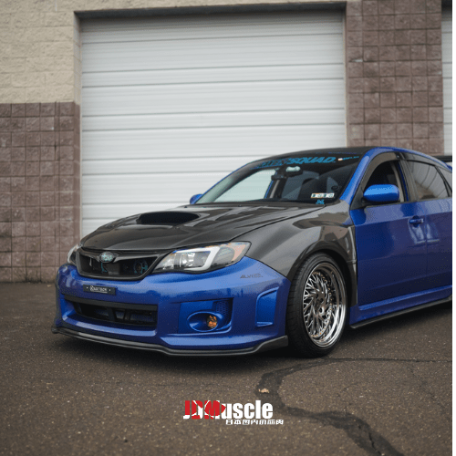 JDMuscle [08-14 STI / 11-14 WRX GRB/GVB] Tanso Carbon Fiber/FRP OE Style Fenders - Graveyard Performance
