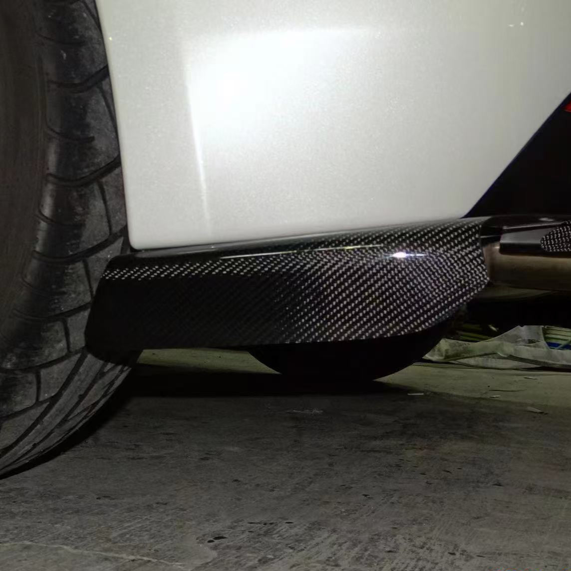 JDMuscle [08-14 WRX/STI] Carbon Fiber Rear Spats V1 | JDM-WRX08-27 - Graveyard Performance
