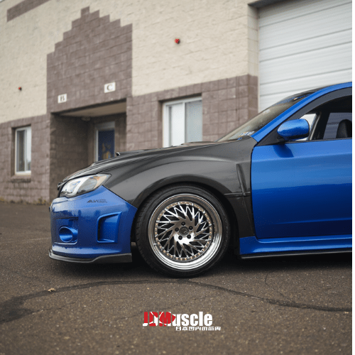 JDMuscle [08-14 WRX/STI] Tanso Carbon Fiber CS Style Side Skirt - Graveyard Performance