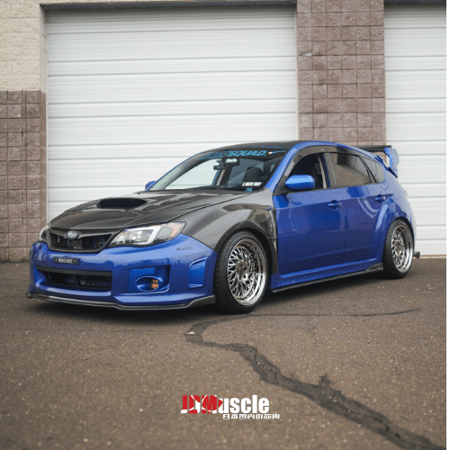 JDMuscle [08-14 WRX/STI] Tanso Carbon Fiber CS Style Side Skirt - Graveyard Performance