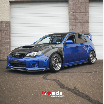 JDMuscle [08-14 WRX/STI] Tanso Carbon Fiber CS Style Side Skirt - Graveyard Performance