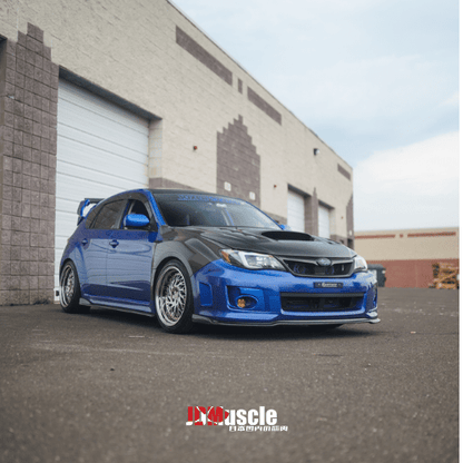 JDMuscle [08-14 WRX/STI] Tanso Carbon Fiber CS Style Side Skirt - Graveyard Performance