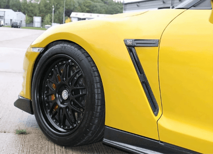 JDMuscle [09-16 GT-R] Carbon Fiber Fender Ducts - OE Style - Graveyard Performance