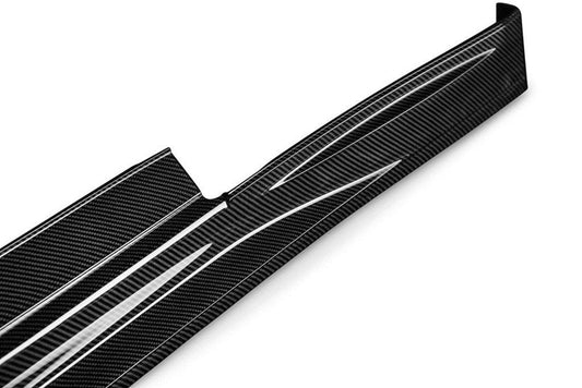 JDMuscle [09-16 GT-R] Carbon Fiber Side Skirts -NSM Style - Graveyard Performance