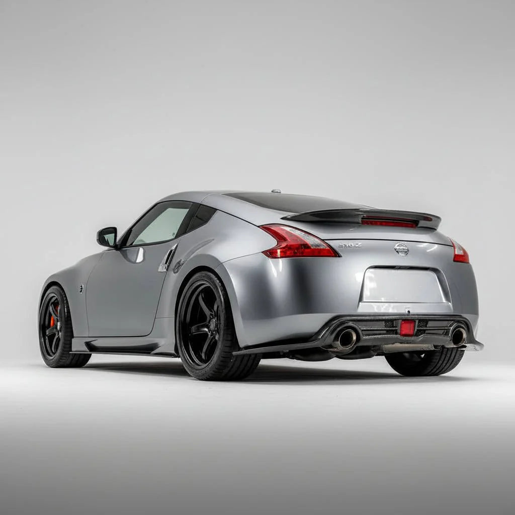 JDMuscle [09-20 Nissan 370Z] Carbon Fiber/FRP Duckbill Spec V