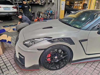 JDMuscle [09-24 GT-R] Carbon Fiber Fender Ducts - NSM Style - Graveyard Performance