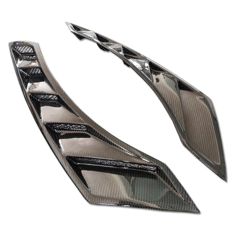 JDMuscle [09-24 GT-R] Carbon Fiber Fender Ducts - NSM Style - Graveyard Performance