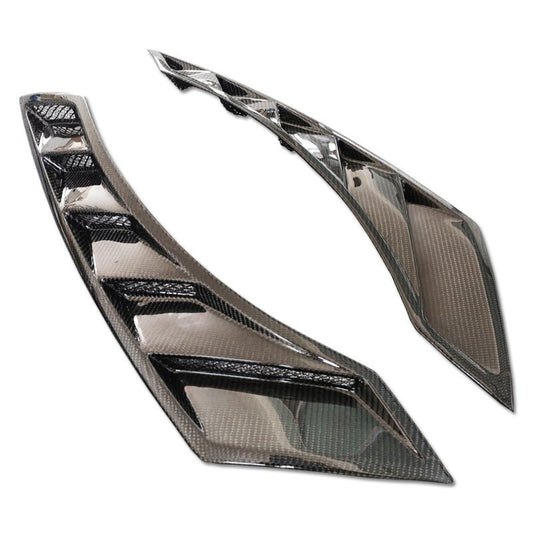 JDMuscle [09-24 GT-R] Carbon Fiber Fender Ducts - NSM Style - Graveyard Performance