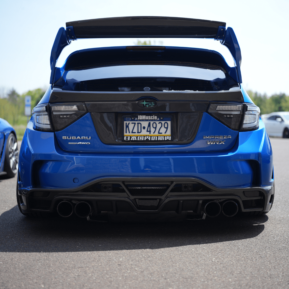 JDMuscle [10-14 WRX/ 08-14] STI VS Style Rear Bumper - Graveyard Performance