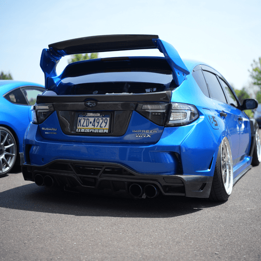 JDMuscle [10-14 WRX/ 08-14] STI VS Style Rear Bumper - Graveyard Performance