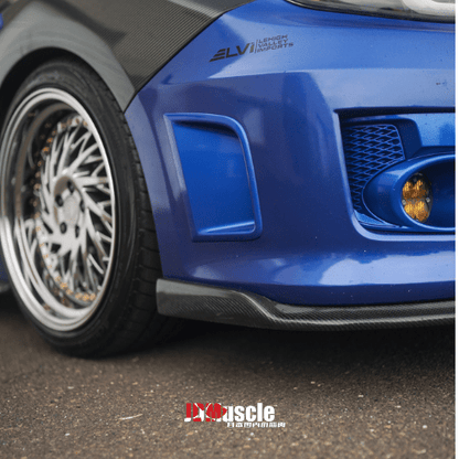 JDMuscle [11-14 WRX/STI] CS2 STYLE FRONT CARBON FIBER LIP - Graveyard Performance