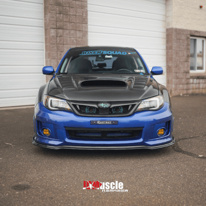 JDMuscle [11-14 WRX/STI] CS2 STYLE FRONT CARBON FIBER LIP - Graveyard Performance