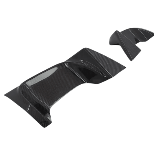 JDMuscle [11-14 WRX/STI Sedan] Carbon Fiber Exhaust Trim Covers / Heat Shields - Graveyard Performance