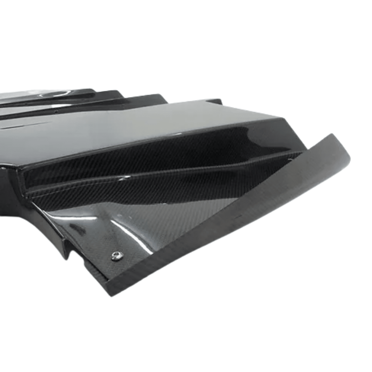 JDMuscle [11-14 WRX/STI Sedan] Carbon Fiber VS Style Rear Diffuser - Graveyard Performance