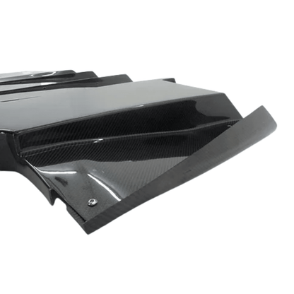 JDMuscle [11-14 WRX/STI Sedan] Carbon Fiber VS Style Rear Diffuser - Graveyard Performance