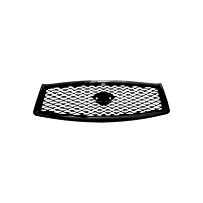 JDMuscle 14-17 Infiniti Q50 Sport Grille | Gloss Black / Chrome - Graveyard Performance