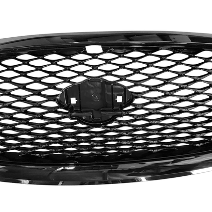JDMuscle 14-17 Infiniti Q50 Sport Grille | Gloss Black / Chrome - Graveyard Performance