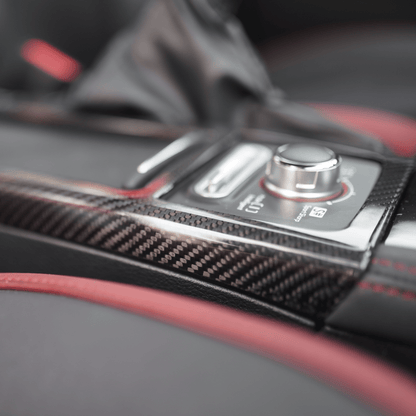 JDMuscle [15-21 STI] Pre-preg Carbon Fiber Cup Holder Cover