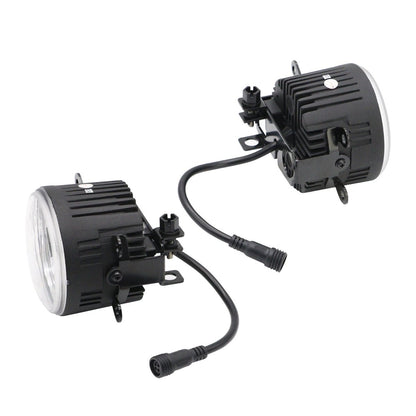 JDMuscle [15-21 WRX or STI, 13+ BRZ or FT86, 14+ Forester] LED / Halo DRL Fog Light Housings - Graveyard Performance