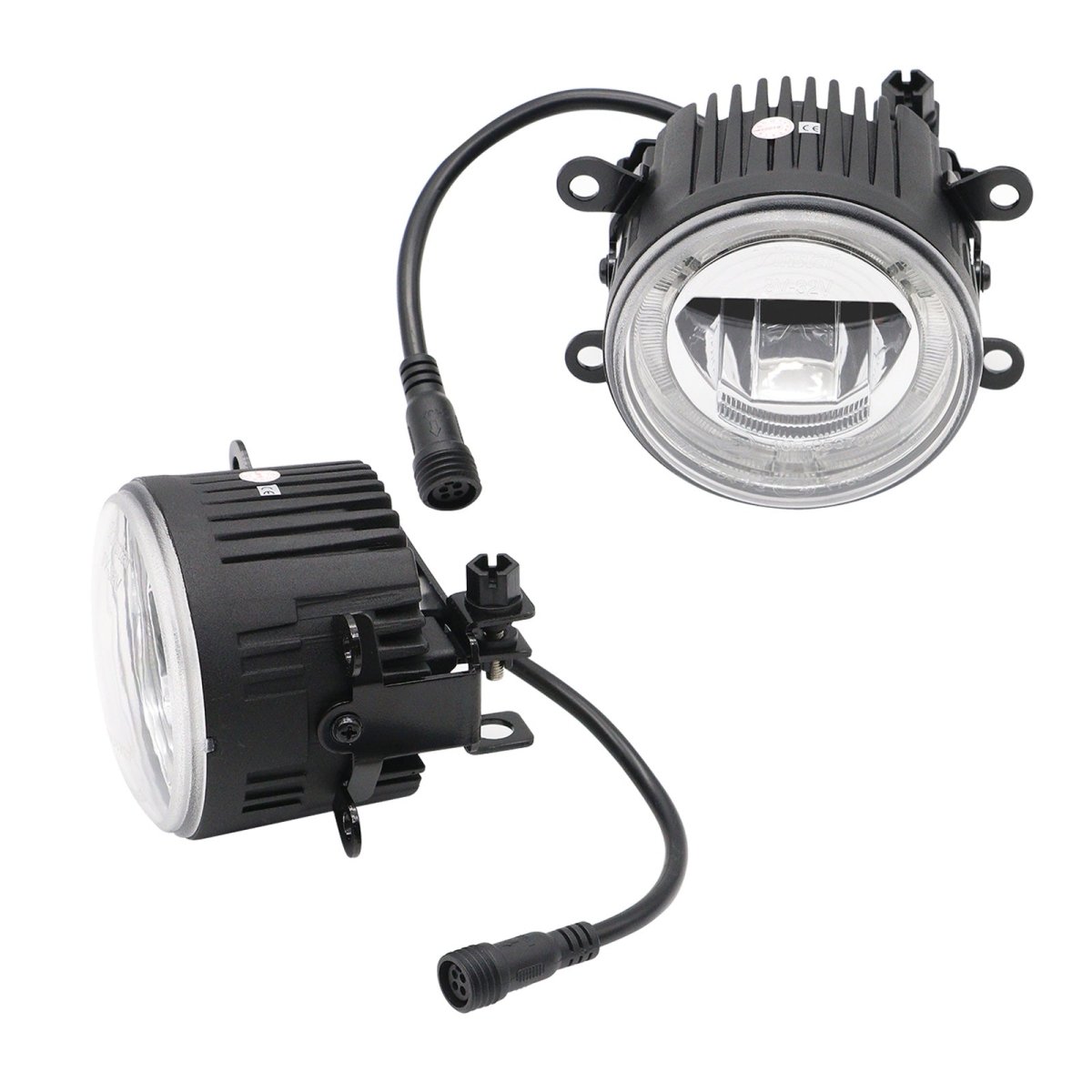 JDMuscle [15-21 WRX or STI, 13+ BRZ or FT86, 14+ Forester] LED / Halo DRL Fog Light Housings - Graveyard Performance