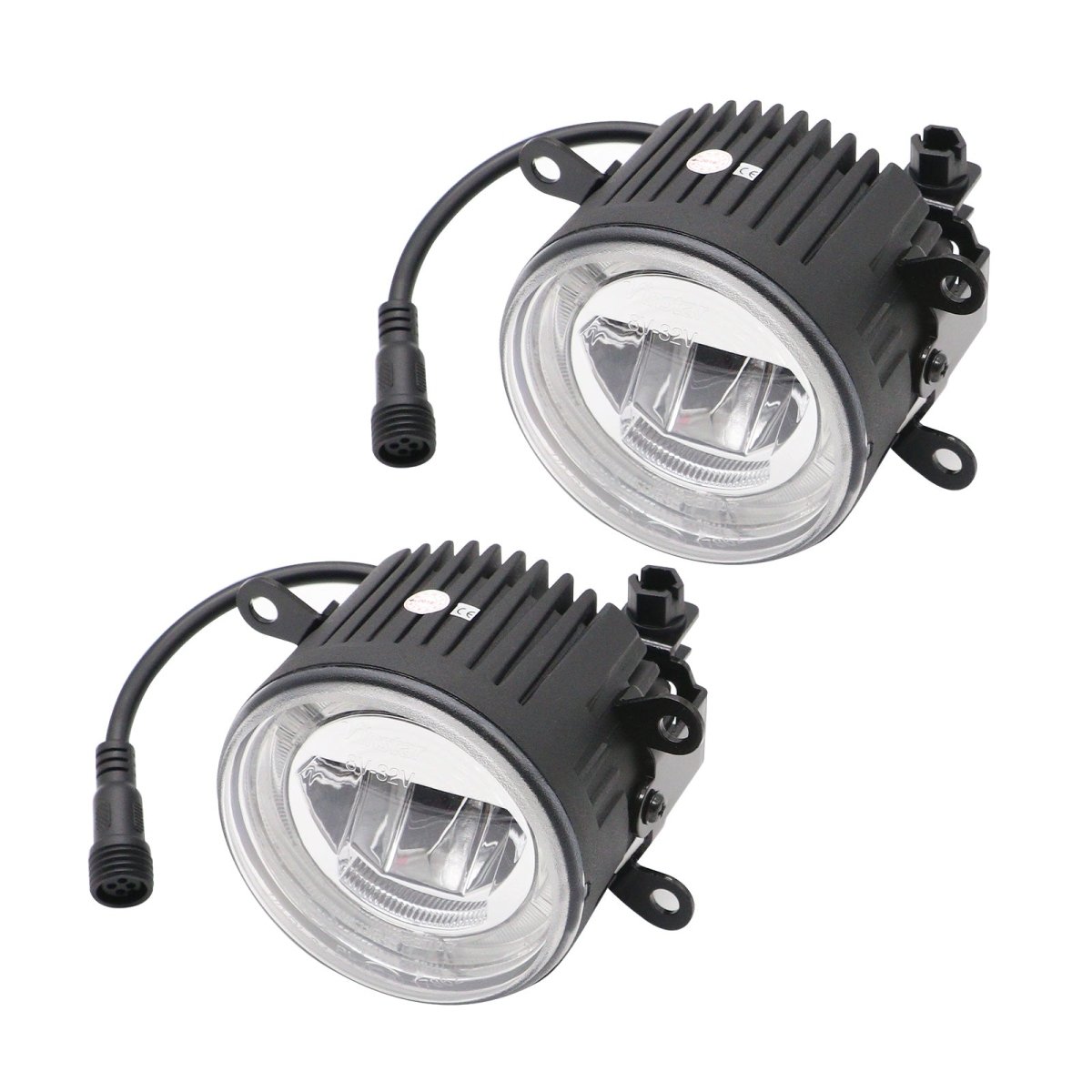 JDMuscle [15-21 WRX or STI, 13+ BRZ or FT86, 14+ Forester] LED / Halo DRL Fog Light Housings - Graveyard Performance