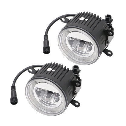 JDMuscle [15-21 WRX or STI, 13+ BRZ or FT86, 14+ Forester] LED / Halo DRL Fog Light Housings - Graveyard Performance