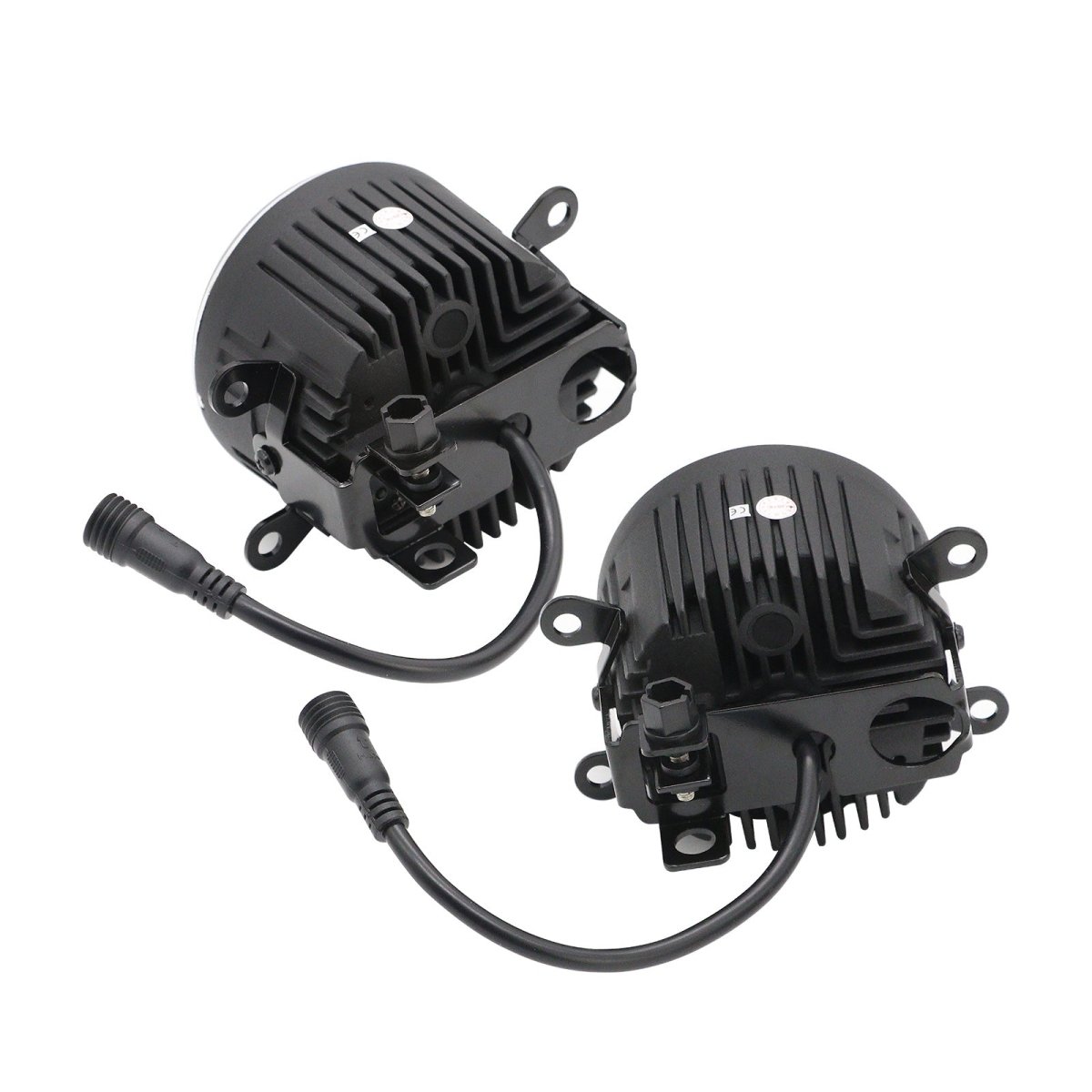 JDMuscle [15-21 WRX or STI, 13+ BRZ or FT86, 14+ Forester] LED / Halo DRL Fog Light Housings - Graveyard Performance