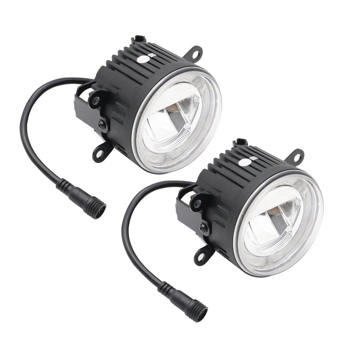 JDMuscle [15-21 WRX or STI, 13+ BRZ or FT86, 14+ Forester] LED / Halo DRL Fog Light Housings - Graveyard Performance