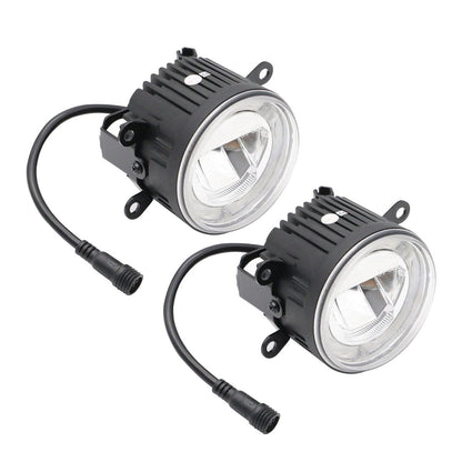 JDMuscle [15-21 WRX or STI, 13+ BRZ or FT86, 14+ Forester] LED / Halo DRL Fog Light Housings - Graveyard Performance