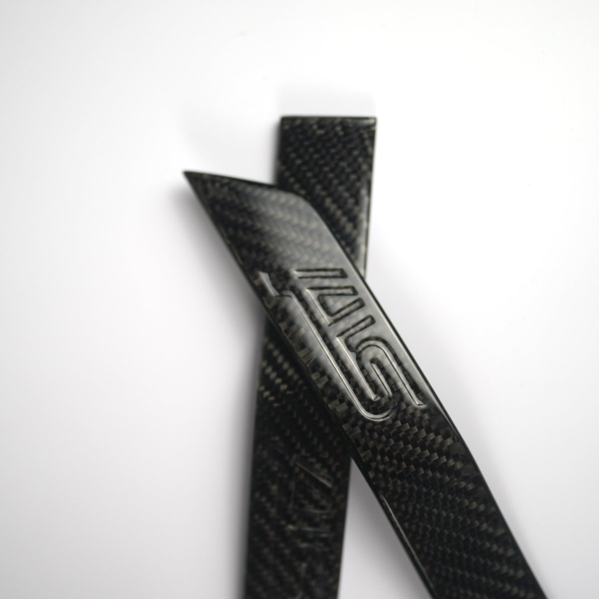 JDMuscle [15-21 WRX/STI] Carbon Fiber Fender Emblem w/ STI etching - Graveyard Performance