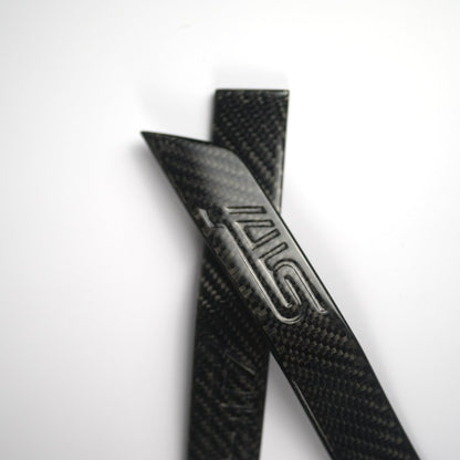 JDMuscle [15-21 WRX/STI] Carbon Fiber Fender Emblem w/ STI etching - Graveyard Performance
