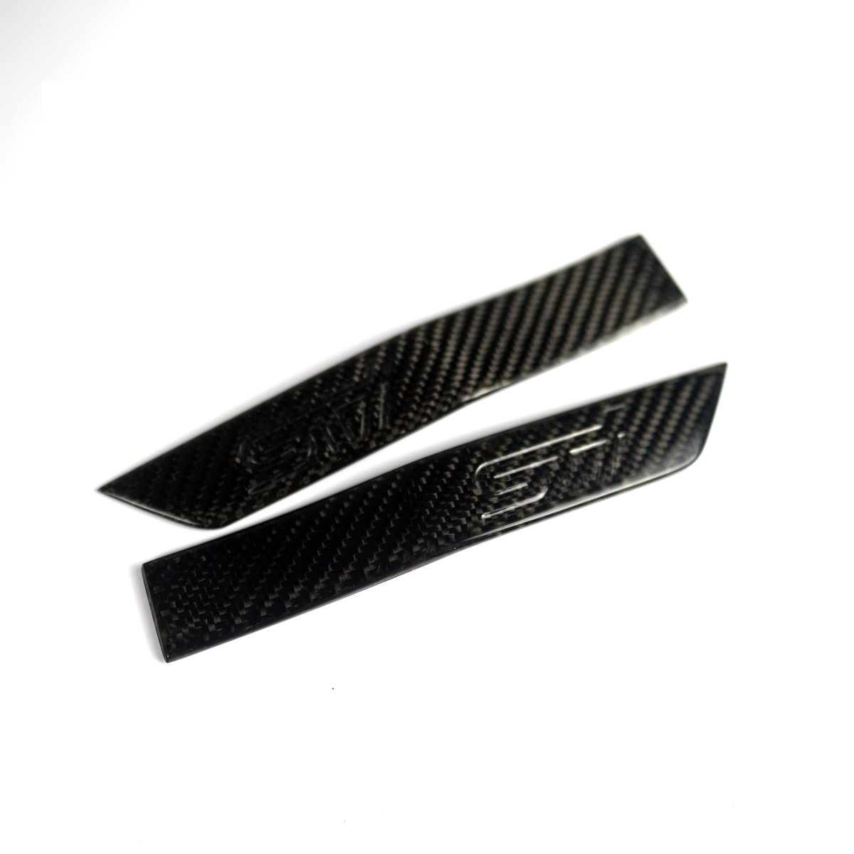 JDMuscle [15-21 WRX/STI] Carbon Fiber Fender Emblem w/ STI etching - Graveyard Performance