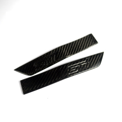 JDMuscle [15-21 WRX/STI] Carbon Fiber Fender Emblem w/ STI etching - Graveyard Performance
