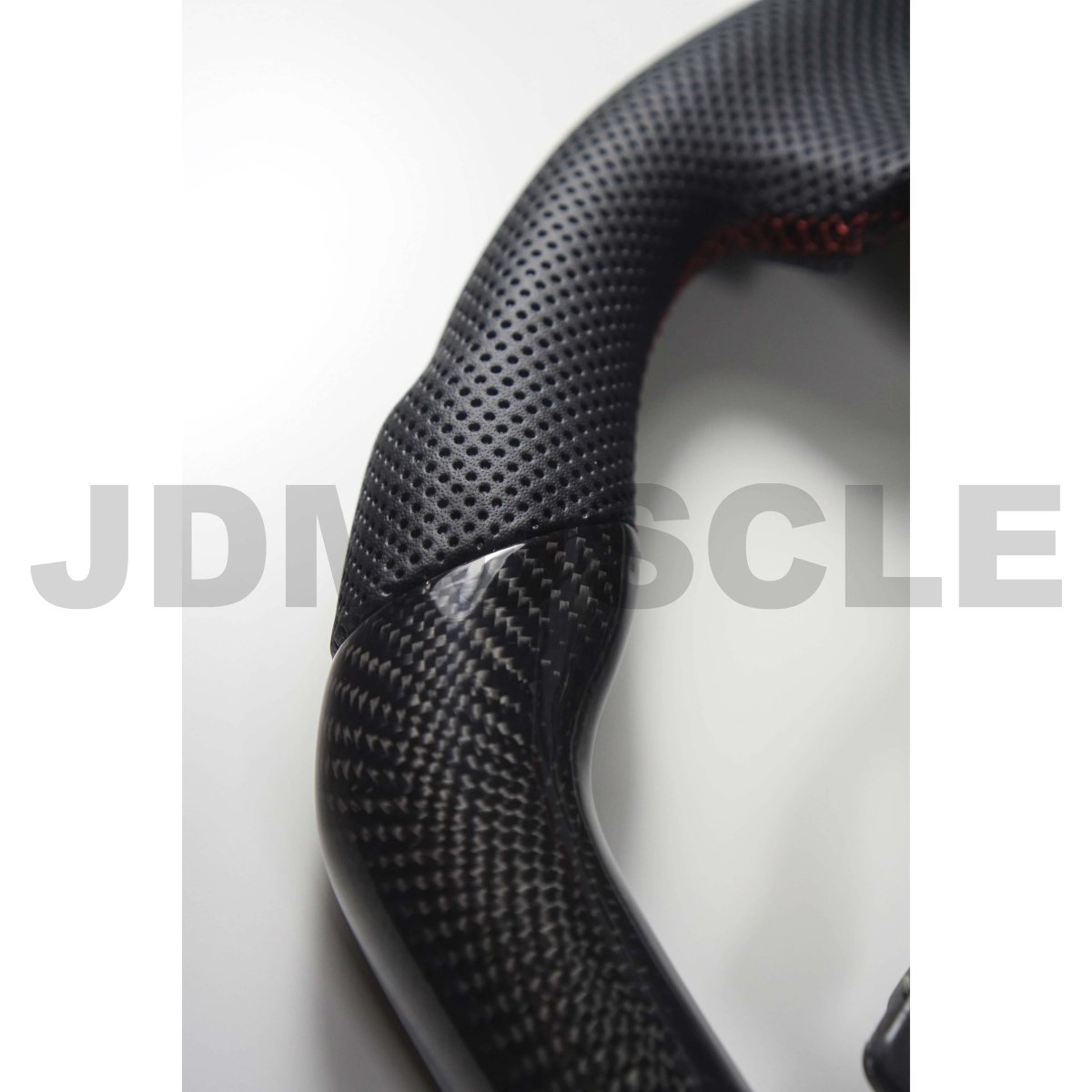 JDMuscle [15-21 WRX/STI] Carbon Lite Series Carbon Fiber Steering Wheel - Graveyard Performance