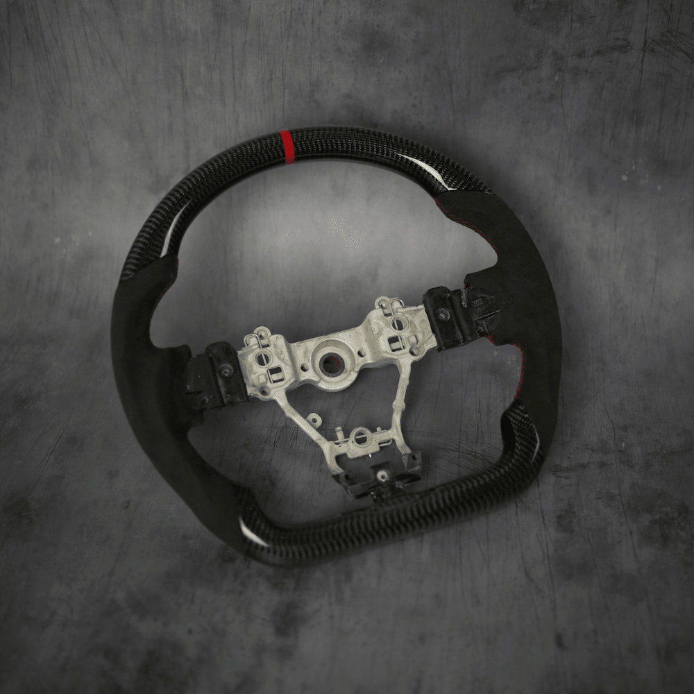 JDMuscle [15-21 WRX/STI] Carbon Lite Series Carbon Fiber Steering Wheel - Graveyard Performance