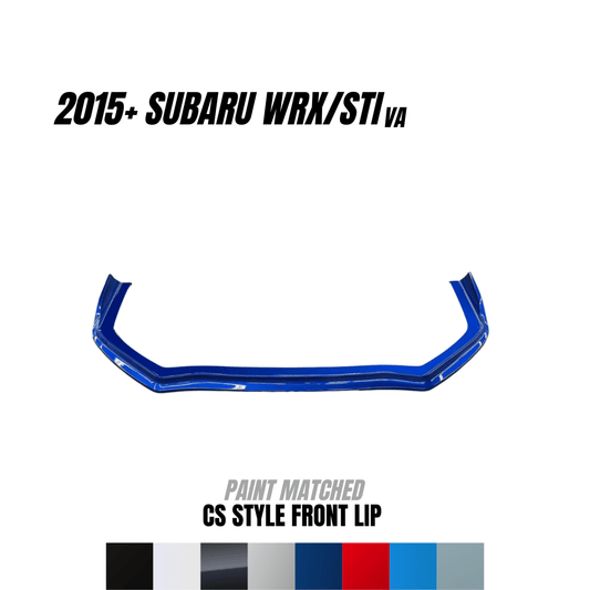 JDMuscle [15-21 WRX/STI] Paint Matched CS Style Front Lip