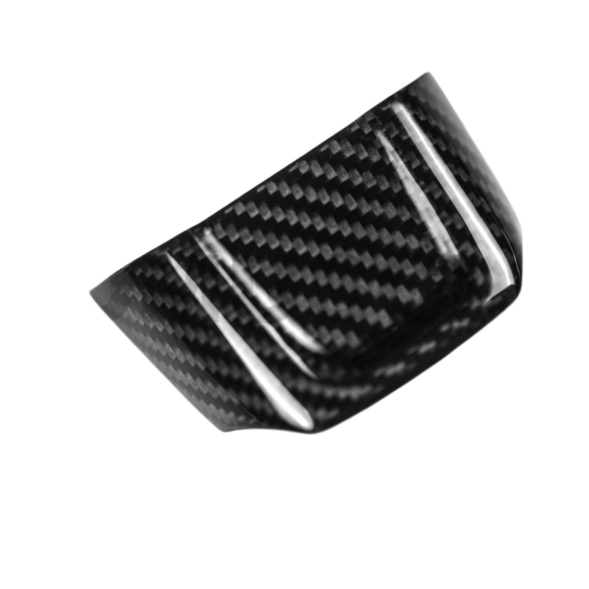 JDMuscle [15-21 WRX/STI] Pre-Preg Carbon Fiber Steering Wheel Lower Cover - Graveyard Performance
